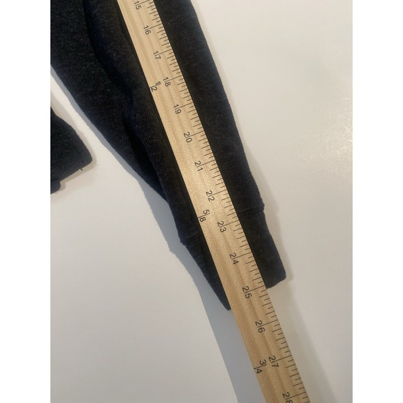 Polo Ralph Lauren Sweater Mens L Gray Estate Rib Quarter Zip Flesh Pony Classic - Picture 6 of 10